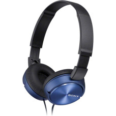 Sony Bezvadu austiņas Sony  Foldable Headphones MDR-ZX310 Headband/On-Ear, Blue