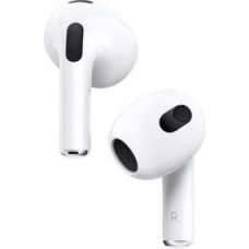 Apple Bezvadu austiņas Apple  AirPods (3rd Generation) with Magsafe Charging Case White