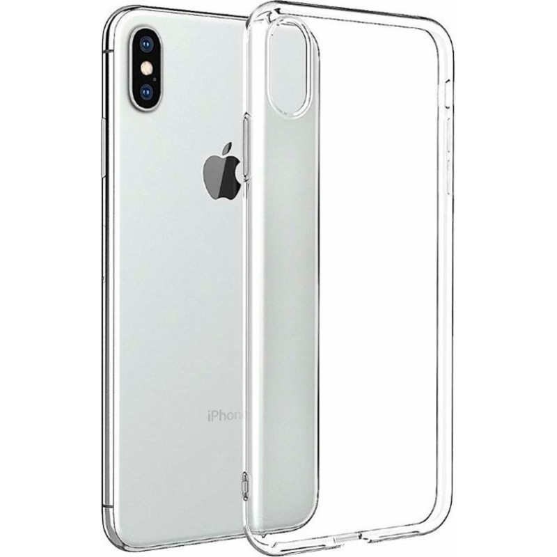 Greengo Aizmugurējais vāciņš GreenGo Apple iPhone X/XS Ultra Slim 0.3 mm TPU Transparent