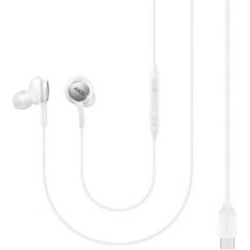 Samsung Vadu austiņas Samsung  Samsung AKG wired in-ear headphones USB-C white (EO-IC100BWEGEU)