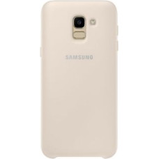 Samsung Aizmugurējais vāciņš Samsung  J6 2018 J600 Dual Layer Cover EF-PJ600CFEGWW Gold