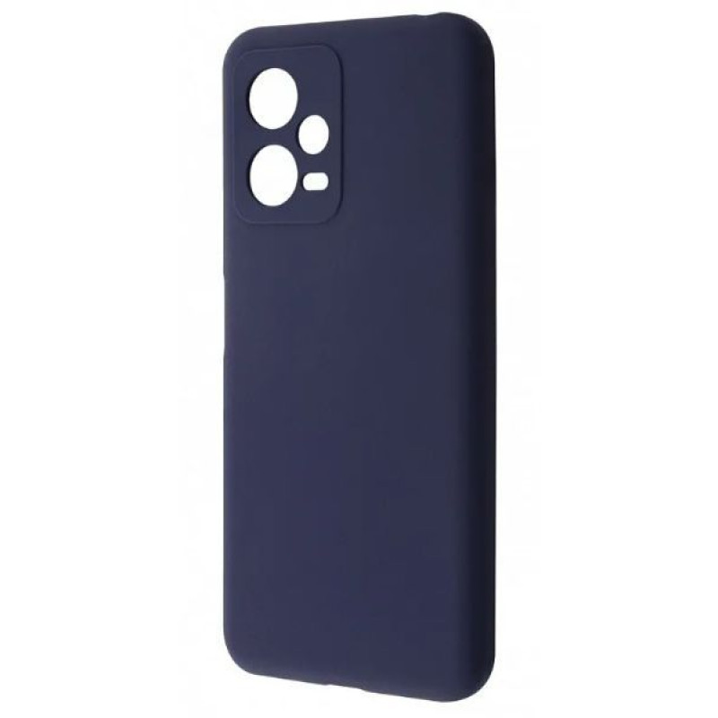 Evelatus Aizmugurējais vāciņš Evelatus Xiaomi Redmi Note 12 / Poco X5 Premium Soft Touch Silicone Case Midnight Blue