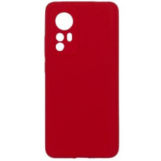 Evelatus Aizmugurējais vāciņš Evelatus Xiaomi 12/12x Premium Soft Touch Silicone Case Red