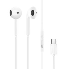 Dudao Vadu austiņas Dudao  Dudao in-ear headphones with USB Type-C connector white (X3C)