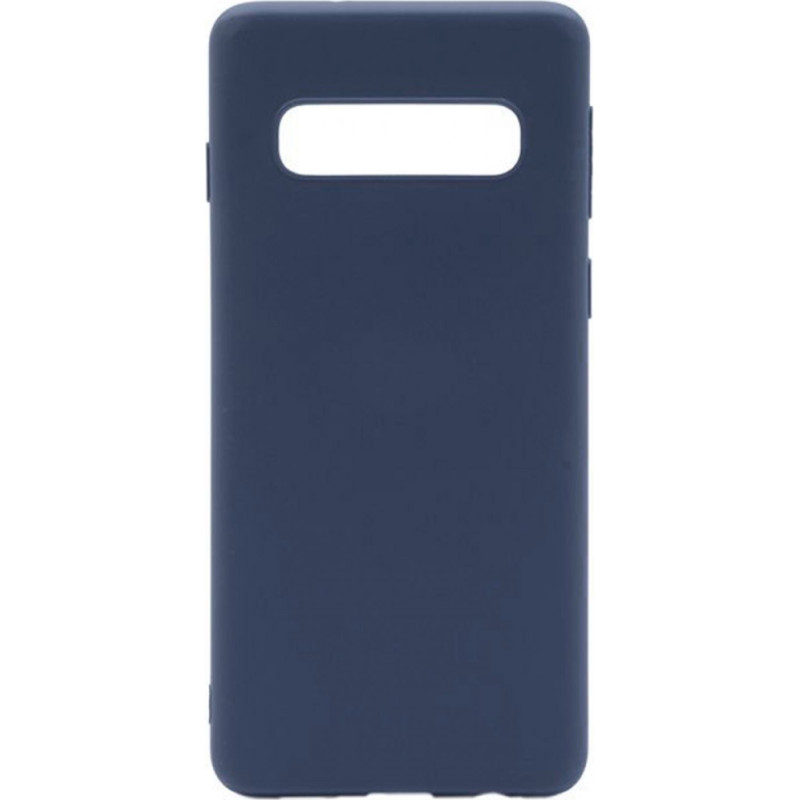 Evelatus Aizmugurējais vāciņš Evelatus Samsung S10 Soft Premium Soft Touch Silicone Case Midnight Blue