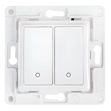 Shelly Viedierīce Shelly  Shelly wall switch 2 button (white)