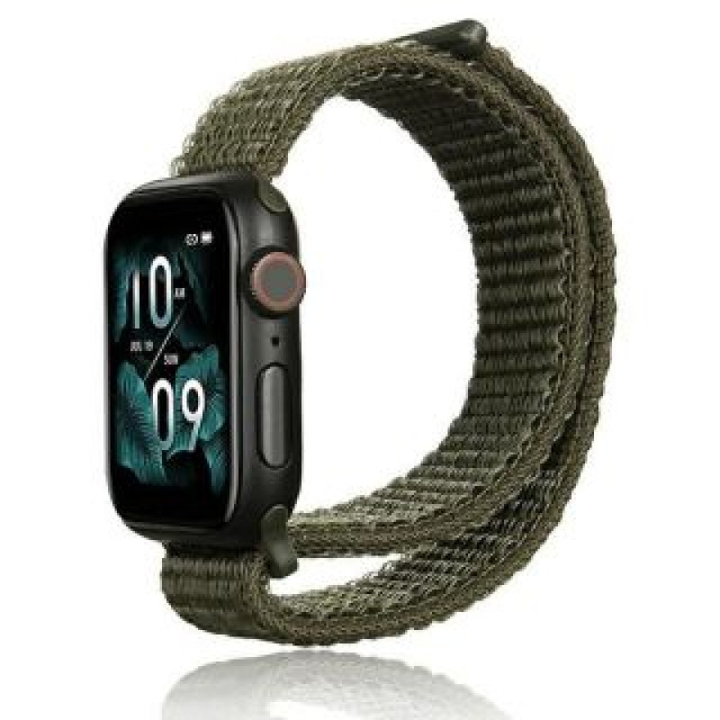 Beline Siksniņa Beline  Beline pasek Apple Watch Nylon 42/45/45/49mm cargo khaki