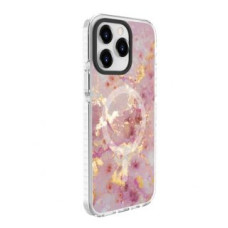 Evelatus Aizmugurējais vāciņš Evelatus Apple iPhone 15 Pro Max PC+TPU With MagSafe Customized Print Pink