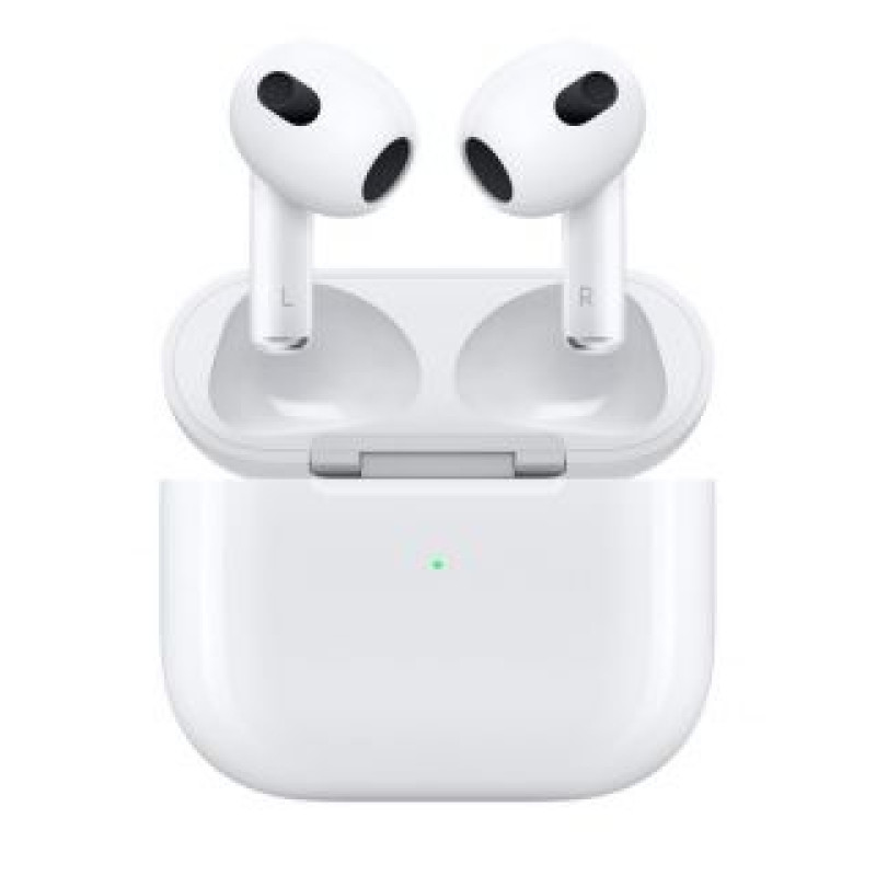 Apple Bezvadu austiņas Apple  AirPods (3rd generation) with Lightning Charging Case White