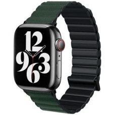 Beline Siksniņa Beline  Beline pasek Apple Watch Magnetic Pro 38/40/41mm czarno/zielony  black/green box