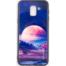 Evelatus Aizmugurējais vāciņš Evelatus Samsung J6 2018 Picture Glass Case 2