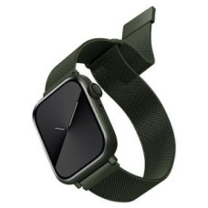 Uniq Siksniņa UNIQ  UNIQ pasek Dante Apple Watch Series 1/2/3/4/5/6/7/8/9/SE/SE2 42/44/45mm Stainless Steel zielony/green