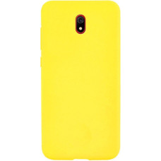 Evelatus Aizmugurējais vāciņš Evelatus Xiaomi Redmi 8a Nano Silicone Case Soft Touch TPU Yellow