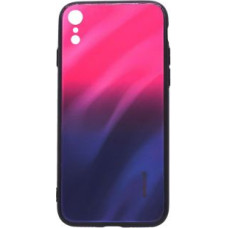 Evelatus Aizmugurējais vāciņš Evelatus Apple iPhone XR Water Ripple Gradient Color Anti-Explosion Tempered Glass Case Gradient Pink-Purple