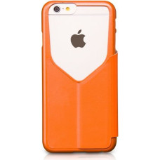 Hoco Atveramie maciņi Hoco Apple iPhone 6  In.Design PU HI-L063 Orange