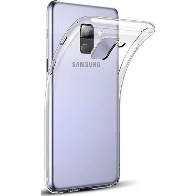 Evelatus Aizmugurējais vāciņš Evelatus Samsung Galaxy A6 2018 Clear Silicone Case 1.5mm TPU Transparent