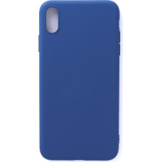 Evelatus Aizmugurējais vāciņš Evelatus Apple iPhone X/Xs Nano Silicone Case Soft Touch TPU Dark Blue