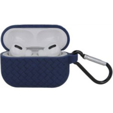 Ilike Maciņš austiņām iLike - Braid case for Airpods Pro navy blue