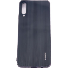 Evelatus Aizmugurējais vāciņš Evelatus Samsung Galaxy A50 Water Ripple Full Color Electroplating Tempered Glass Black