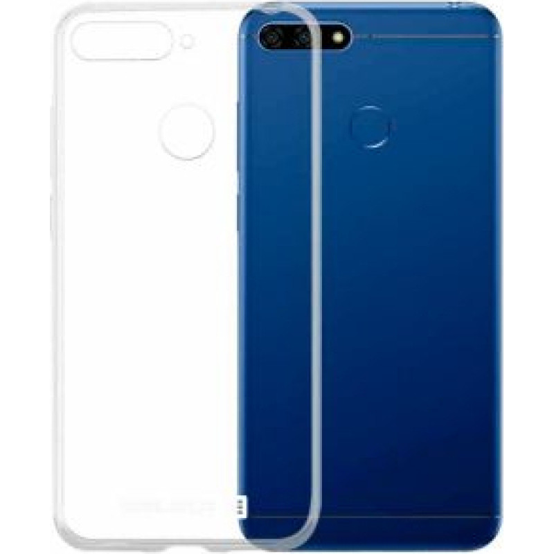 Evelatus Aizmugurējais vāciņš Evelatus Huawei Y6 2018 Clear Silicone Case 1.5mm TPU Transparent