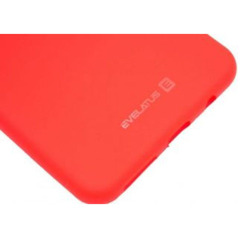 Evelatus Aizmugurējais vāciņš Evelatus Xiaomi Poco M4 5G Nano Silicone Case Soft Touch TPU Red