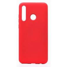 Evelatus Aizmugurējais vāciņš Evelatus Huawei P40 Lite E Soft Touch Silicone Red