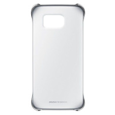 Samsung Aizmugurējais vāciņš Samsung  Galaxy S6 Edge Clear Cover EF-QG925BSE Silver