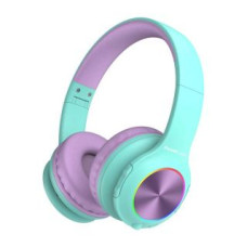 Polarpro Vadu austiņas PolarPro  Wireless Headphones for kids PowerLocus PLED (blue&purple)