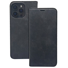 Ilike Atveramie maciņi iLike Samsung Galaxy A35 5G Smart Suede case Black