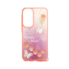 Ilike Aizmugurējais vāciņš iLike Samsung Galaxy A35 EPOXY CARTOON COVER Light Pink