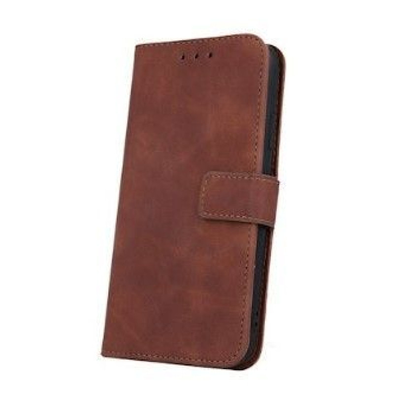 Ilike Atveramie maciņi iLike Xiaomi Redmi Note 12 4G Smart Velvet case Brown