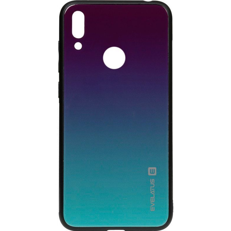 Evelatus Aizmugurējais vāciņš Evelatus Huawei Y7 2019 Gradient Glass Case 3 Under Water