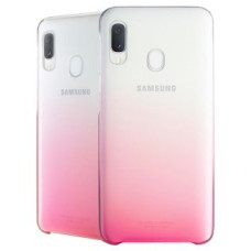 Samsung Aizmugurējais vāciņš Samsung  Galaxy A20e Gradation Cover EF-AA202CPEGWW Pink