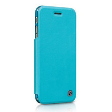 Hoco Atveramie maciņi Hoco Apple iPhone 6  In.Design PU Blue