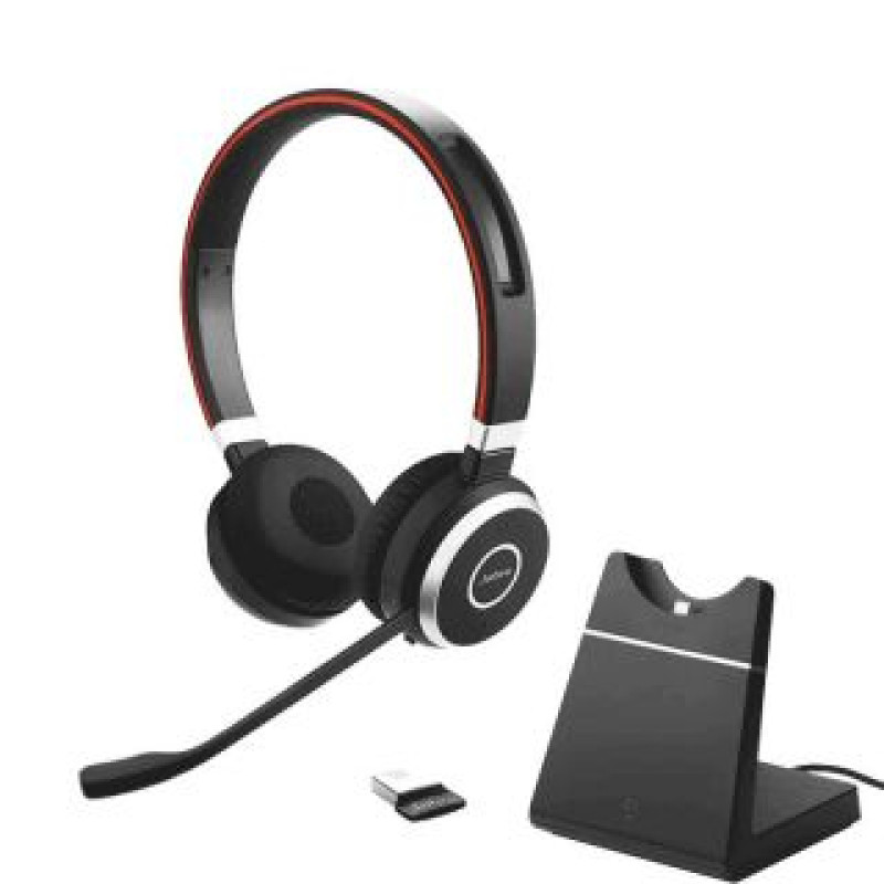 Jabra Bezvadu austiņas Jabra  Jabra Evolve 65 SE UC, Stereo, W. Stand, USB-A