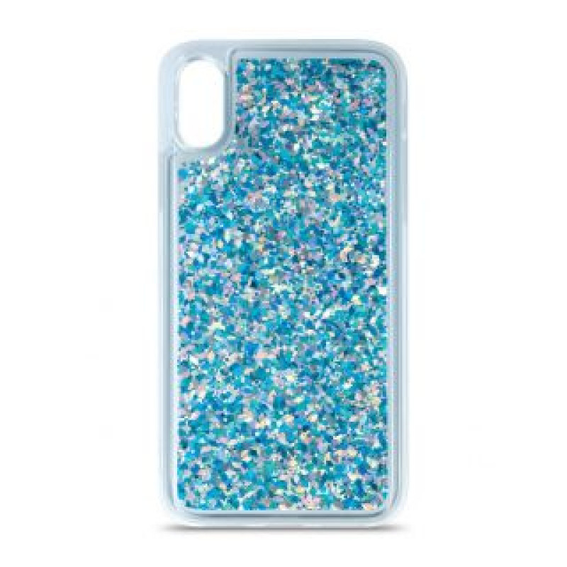 Ilike Aizmugurējais vāciņš iLike Samsung Galaxy A10 Liquid Sparkle TPU case Blue