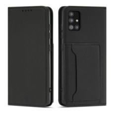 Hurtel Aizmugurējais vāciņš Hurtel  Magnet Card Case for Xiaomi Redmi Note 11 Pouch Card Wallet Card Holder Black