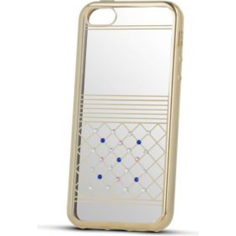 Beeyo Aizmugurējais vāciņš Beeyo Samsung S7 G930 TPU Luxury Gold