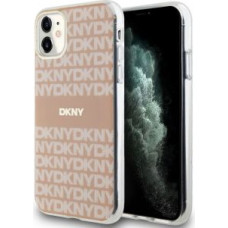 Dkny Aizmugurējais vāciņš DKNY - DKNY PC/TPU Repeat Pattern Tonal Stripe Magsafe Case for iPhone 11 Pink