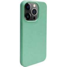 Ilike Aizmugurējais vāciņš iLike Apple iPhone 14 Pro Max Silicone plastic case Eco Print Design Flower Green