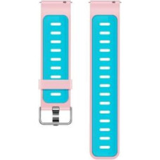 Beline Siksniņa Beline  Beline pasek Watch 20mm Double Color Silicone różowo-niebieski pink/blue box