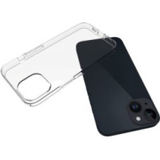 Evelatus Aizmugurējais vāciņš Evelatus Apple iPhone 15 Clear Silicone Case 1.5mm TPU Transparent