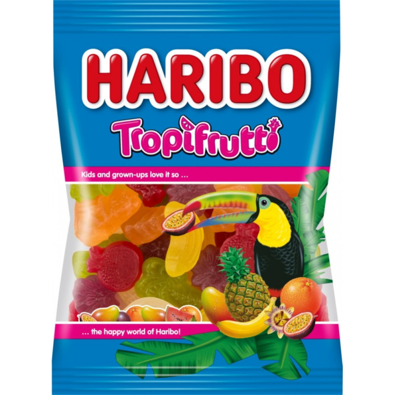 HARIBO Tropifrutti želejas konfektes 100g