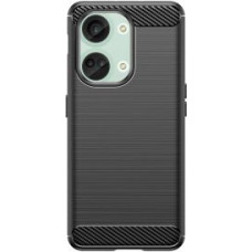 Hurtel Aizmugurējais vāciņš Hurtel - Carbon Case silicone case for OnePlus Ace 2V/OnePlus Nord 3 - black