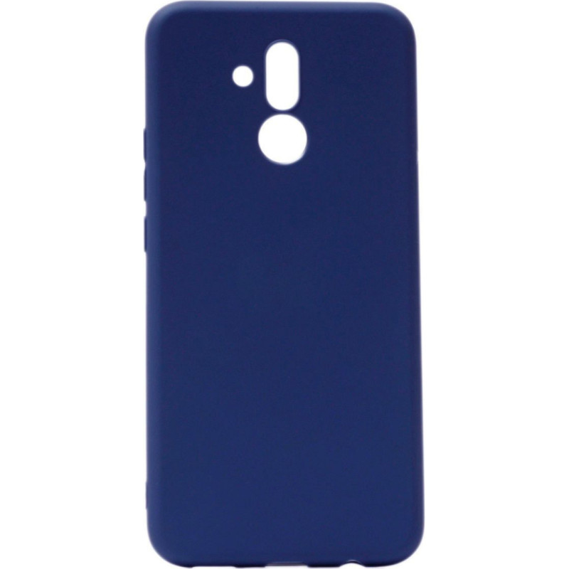 Evelatus Aizmugurējais vāciņš Evelatus Huawei Mate 20 lite Nano Silicone Case Soft Touch TPU Midnight Blue