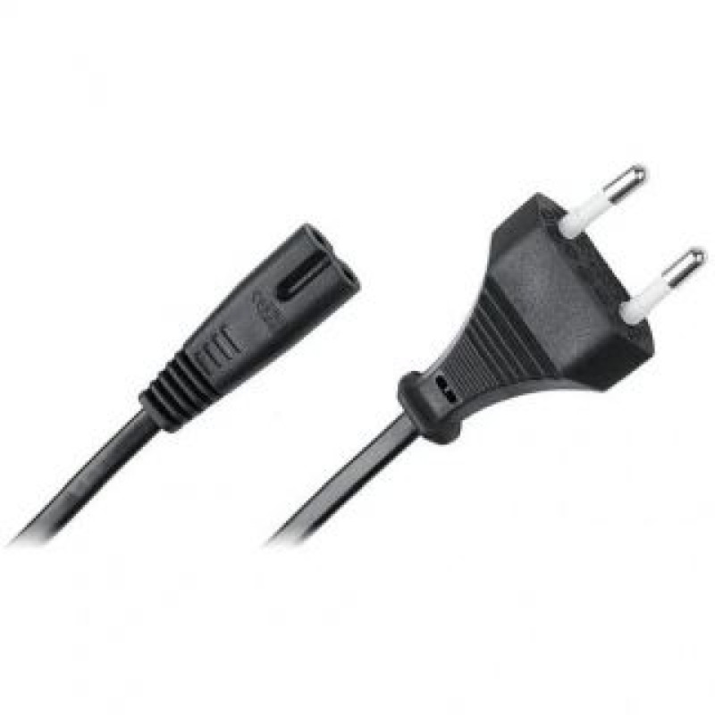 CP Lādētājs CP  AM-3M Power Cable EU Socket CEE 7/16 to C7 (SN14) Connector 3m Long Black