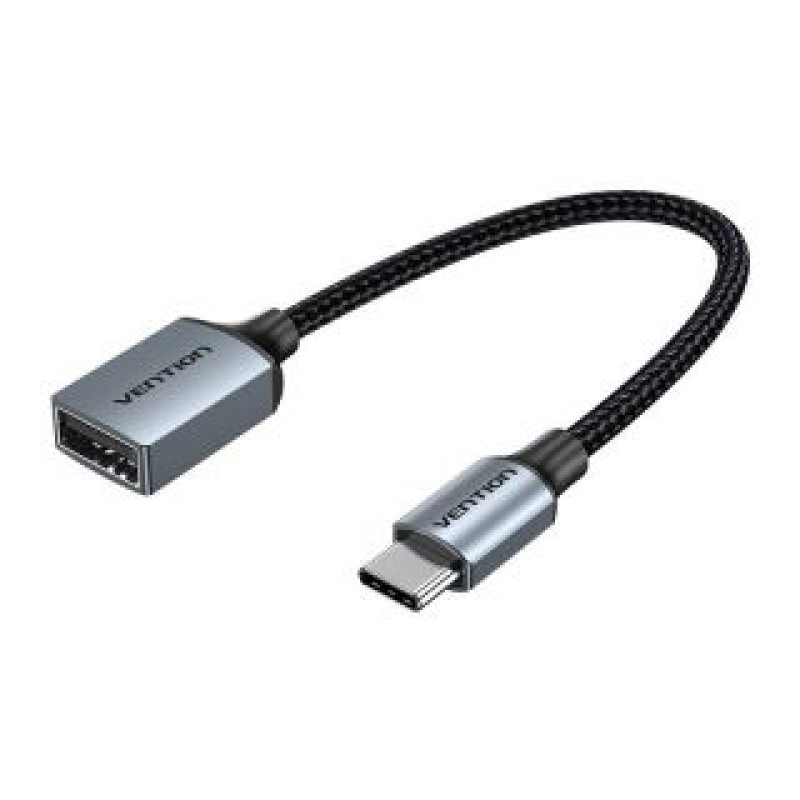 Vention Cita datorprece Vention  USB-C 2.0 Male to USB Female OTG Cable Vention CCWHB 0.15m, 2A, Gray