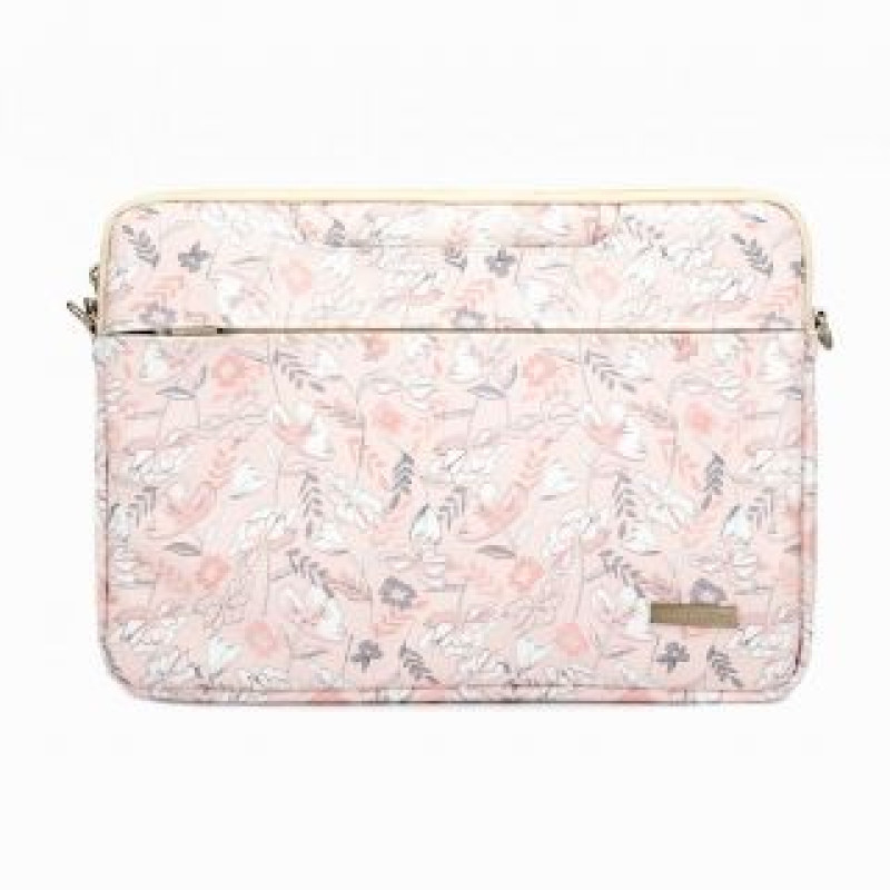 Ilike Portatīvo datoru soma iLike  15-16 Inches Fabric Laptop Bag With Strap Flower Pink