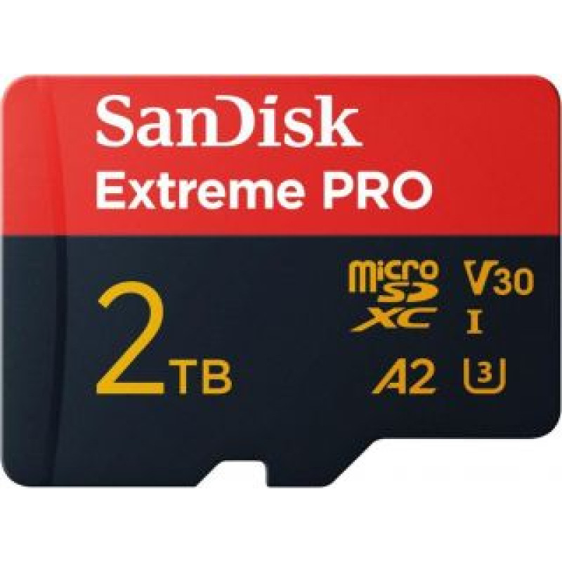 Sandisk By Western Digital Cita datorprece SANDISK BY WESTERN DIGITAL  MEMORY MICRO SDXC 2TB UHS-I/W/A SDSQXCD-2T00-GN6MA SANDISK