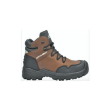 Active Gear WORK SHOES A-FORCE HIGH BROWN, SIZE, 42